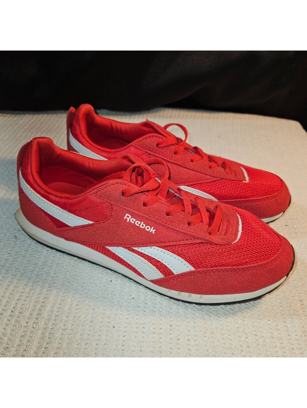 Reebok Royal Classic Jogger Men's 6 Red White Retro Running Athletic Shoes